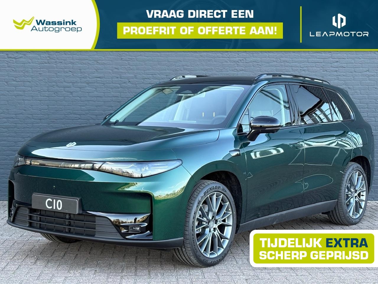 Leapmotor C10 - REEV 28,4 kWh 215pk Design | 950 Km WLTP | | Adaptieve Cruise Control | Stoelverwarming | - AutoWereld.nl