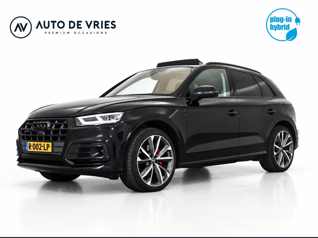 Audi Q5 - 50 TFSI e Quattro 300pk S-Line | Leder | Panoramadak | Luchtvering | Trekhaak - AutoWereld.nl