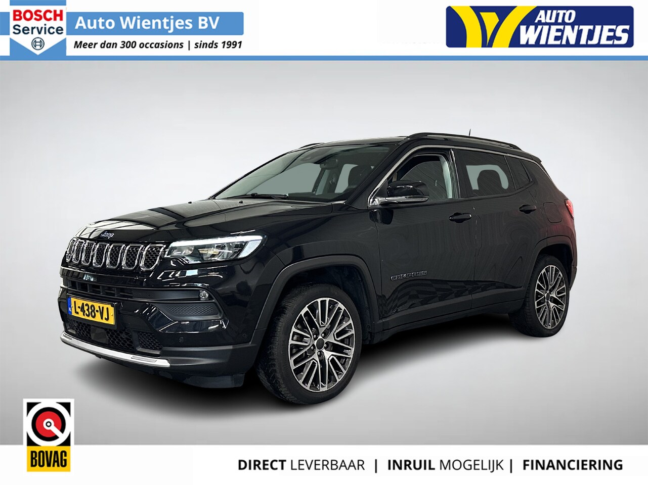 Jeep Compass - 4xe 190 Plug-in Hybrid Electric Limited Lease | Navi | Camera - AutoWereld.nl