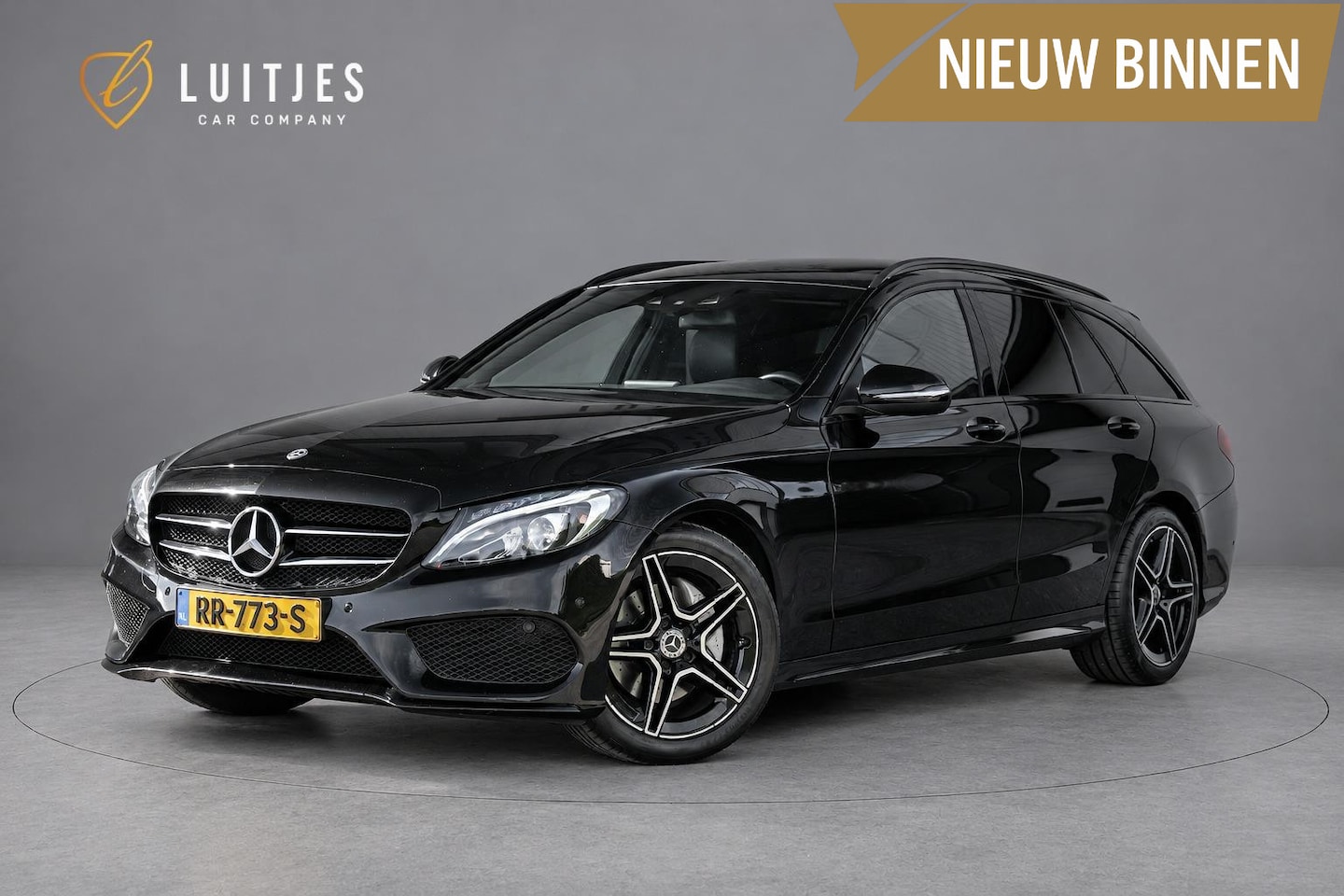 Mercedes-Benz C-klasse Estate - 180 AMG Night Edition Pano|Burmester|Carplay|Camera|Elek-a.klep|Org.NL - AutoWereld.nl