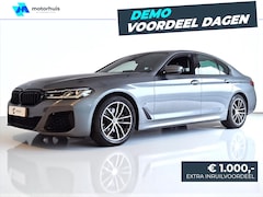 BMW 5-serie - 520i 184pk 520i Business Edition Plus LEDER LASERLICHT CARPLAY NAVI WINTERPACK