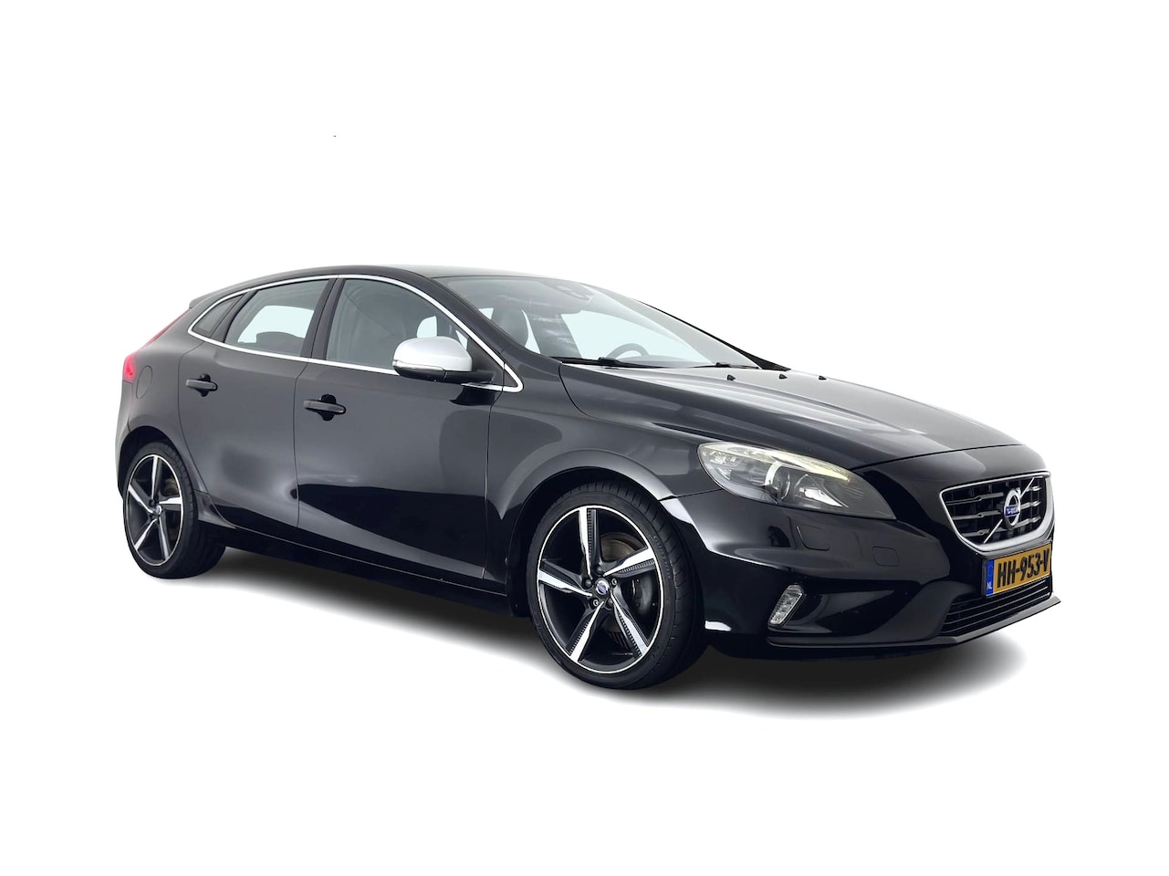 Volvo V40 - 2.0 D2 R-Design Business *LEATHER-MICROFIBRE | XENON | NAVI-FULLMAP | HEATED-SPORTSEATS | - AutoWereld.nl