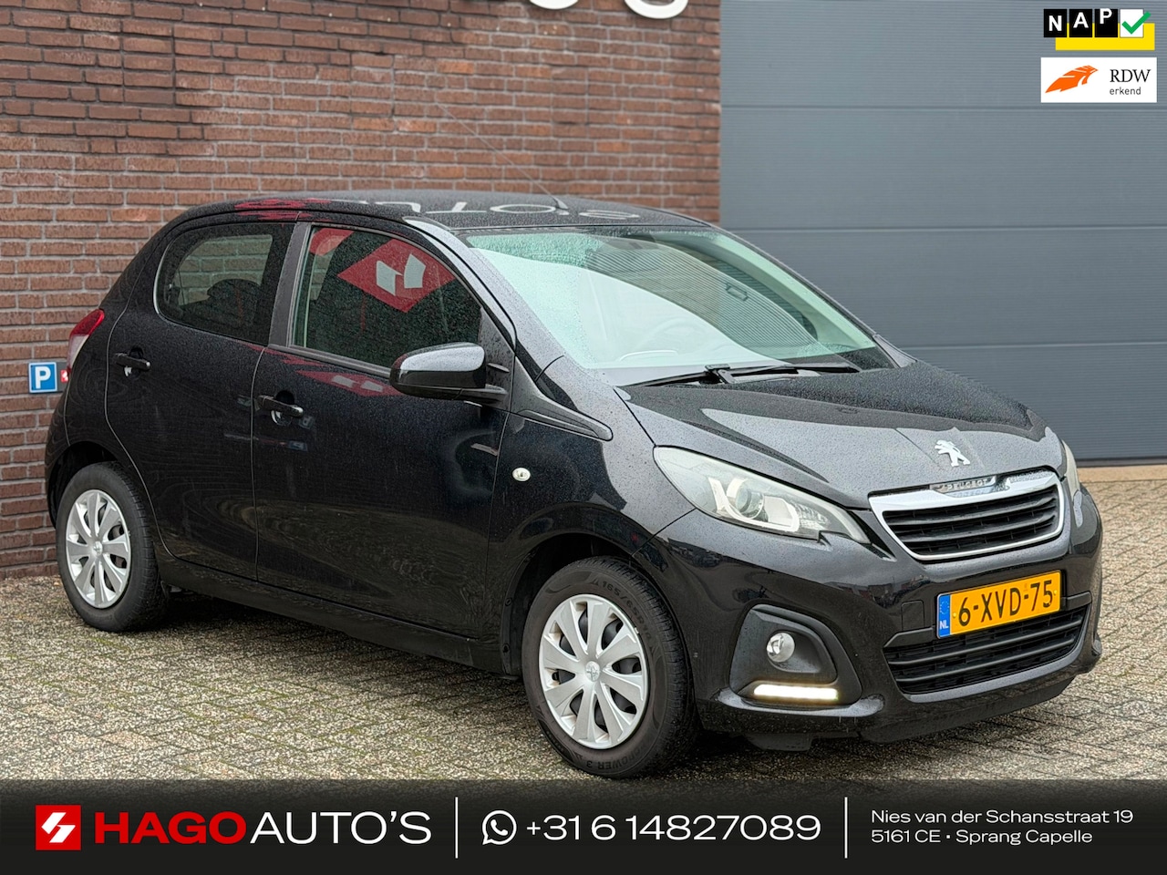 Peugeot 108 - 1.0 e-VTi Active LED/AIRCO/5-DEURS/NWE-APK/NAP/ELEK-RAMEN/BT-AUDIO - AutoWereld.nl