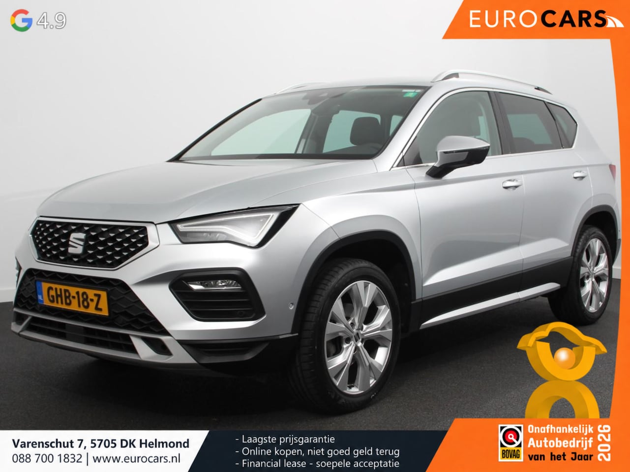 SEAT Ateca - 1.5 TSI 150pk Automaat Xperience Navigatie Apple Carplay  Android Auto Camera Parkeersenso - AutoWereld.nl