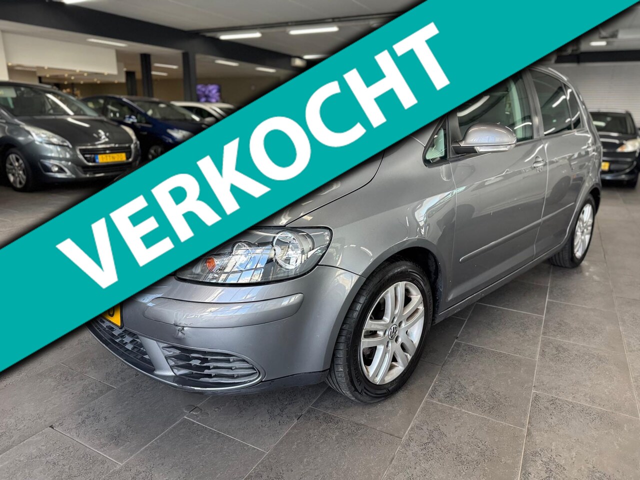 Volkswagen Golf Plus - 1.4 TSI Optive 3 climate Control cruise Control lm-velgen elektrische pakket trekhaak - AutoWereld.nl