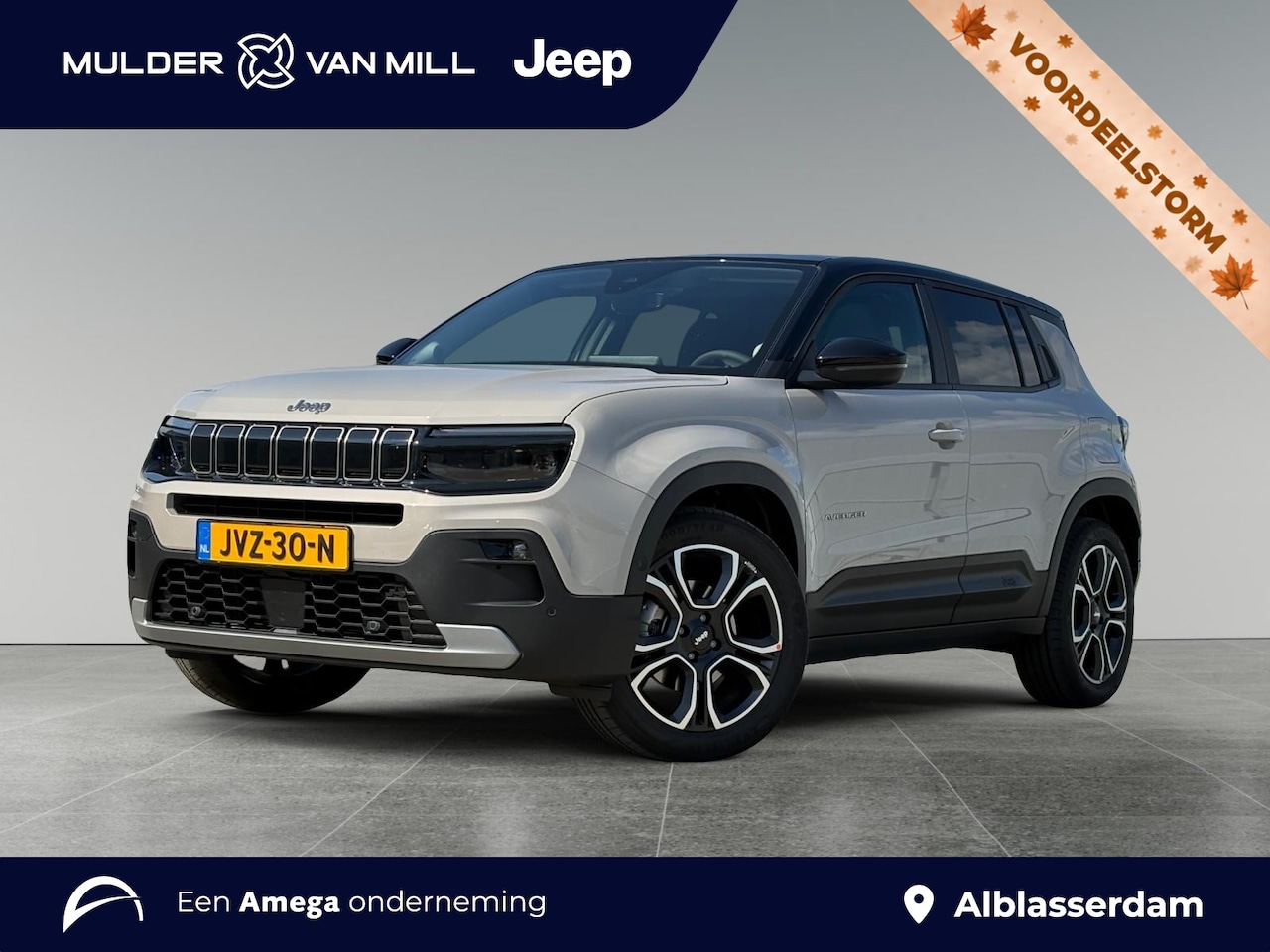 Jeep Avenger - Summit EV 54kWh 156pk | 8 JAAR GARANTIE! | SCHUIF/KANTELDAK | WARMTEPOMP | ELEKTR. A.KLEP - AutoWereld.nl