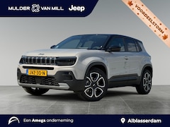 Jeep Avenger - Summit EV 54kWh 156pk | 8 JAAR GARANTIE | SCHUIF/KANTELDAK | WARMTEPOMP | ELEKTR. A.KLEP |