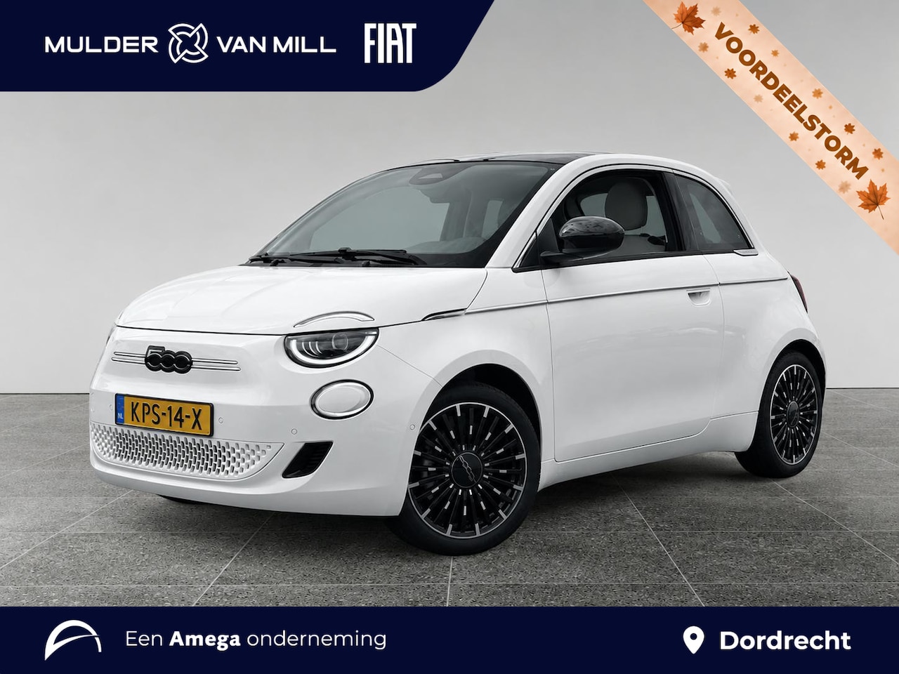 Fiat 500 - La Prima EV 42kWh 118pk | NAVI | APPLE CARPLAY / ANDROID AUTO | STOELVERW. | LEDER | PANOD - AutoWereld.nl