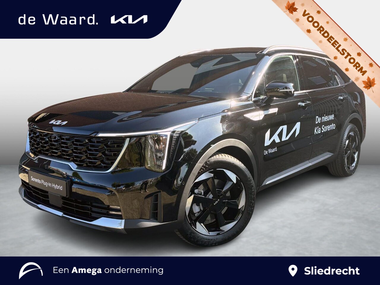 Kia Sorento - 1.6 T-GDi Plug-in Hybrid 4WD ExecutiveLine 7p . | Nappa lederen bekleding | 360°-camera | - AutoWereld.nl