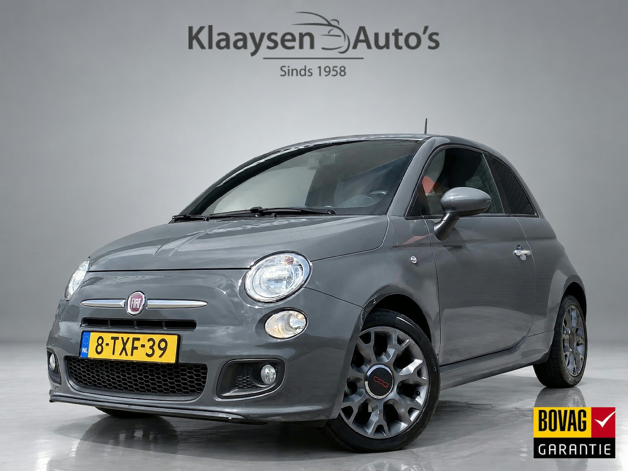 Fiat 500 - 0.9 TwinAir Turbo 500S | sportstoelen | airco | lichtmetalen velgen | bluetooth | 87.000 K - AutoWereld.nl