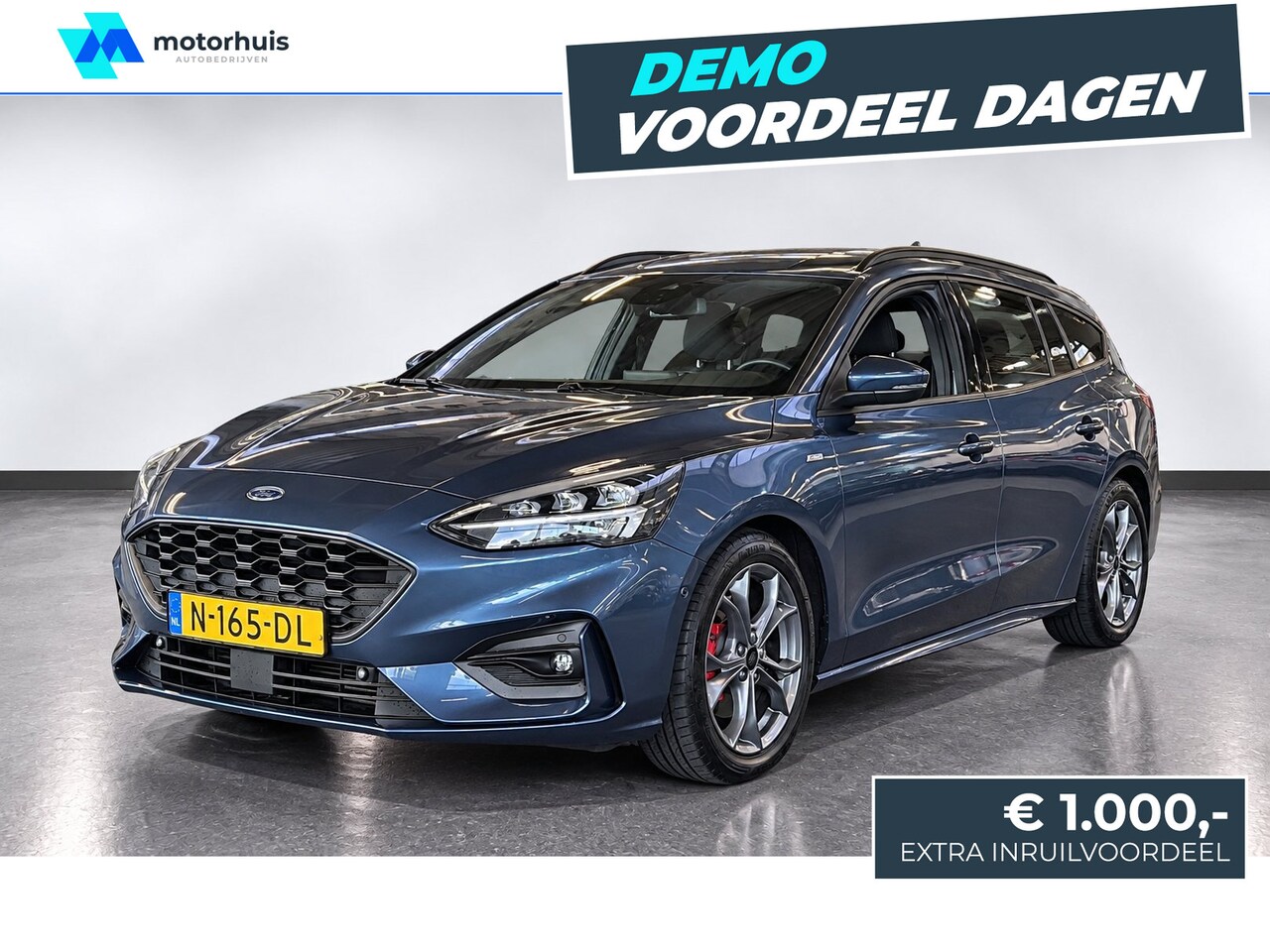 Ford Focus Wagon - 1.0 EcoBoost Hybrid ST Line X Business Winterpakket - AutoWereld.nl