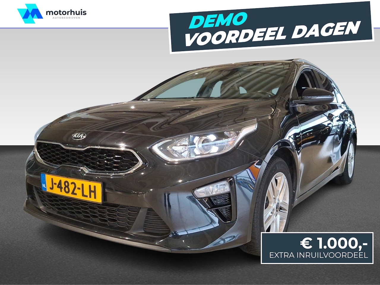 Kia Cee'd Sportswagon - Ceed Sw 1.0 T-GDi 120pk DynamicLine | 8'' full map navigatiesysteem met achteruitrijcamera - AutoWereld.nl