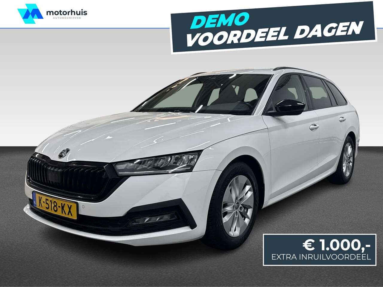 Skoda Octavia Combi - 1.0 e-TSI Sport Business | Apple Carplay/Android Auto|telefoonintegratie premium | Navigat - AutoWereld.nl