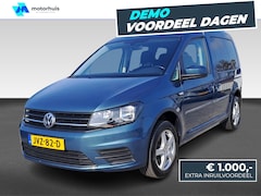 Volkswagen Caddy - 1.4 TSI DSG TRENDLINE 5 ZITS AIRCO 2X SCHUIFDEUR TREKHAAK PDC APP CONNECT