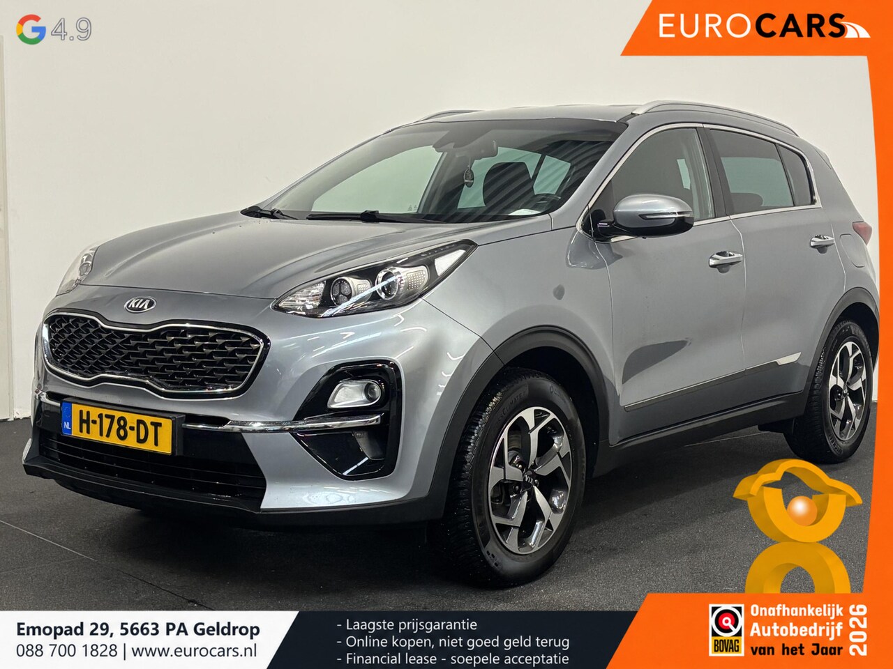 Kia Sportage - 1.6 GDI DynamicLine Navigatie Climate control Camera - AutoWereld.nl