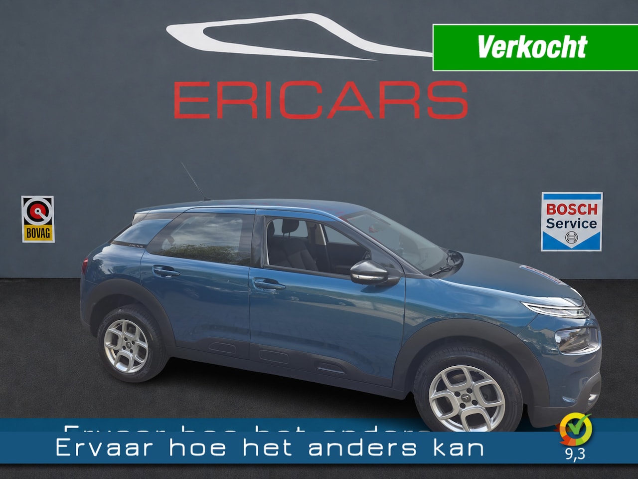 Citroën C4 Cactus - 1.2 PureTech AUTOMAAT AIRCO LM NAVI TEL PDC CC - AutoWereld.nl