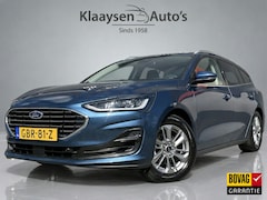 Ford Focus Wagon - 1.0 EcoBoost Hybrid 155 pk Titanium AUT. | 1e eigenaar | dealer onderh. | navigatie | crui