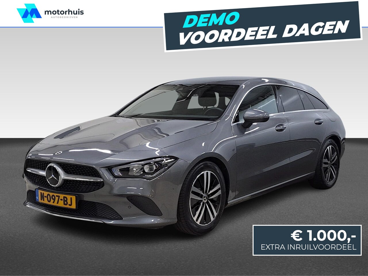 Mercedes-Benz CLA-klasse Shooting Brake - CLA Shooting Brake 180 BUSINESS SOLUTION 136PK AUTOMAAT NAVI LED CAMERA WINTERPACK - AutoWereld.nl