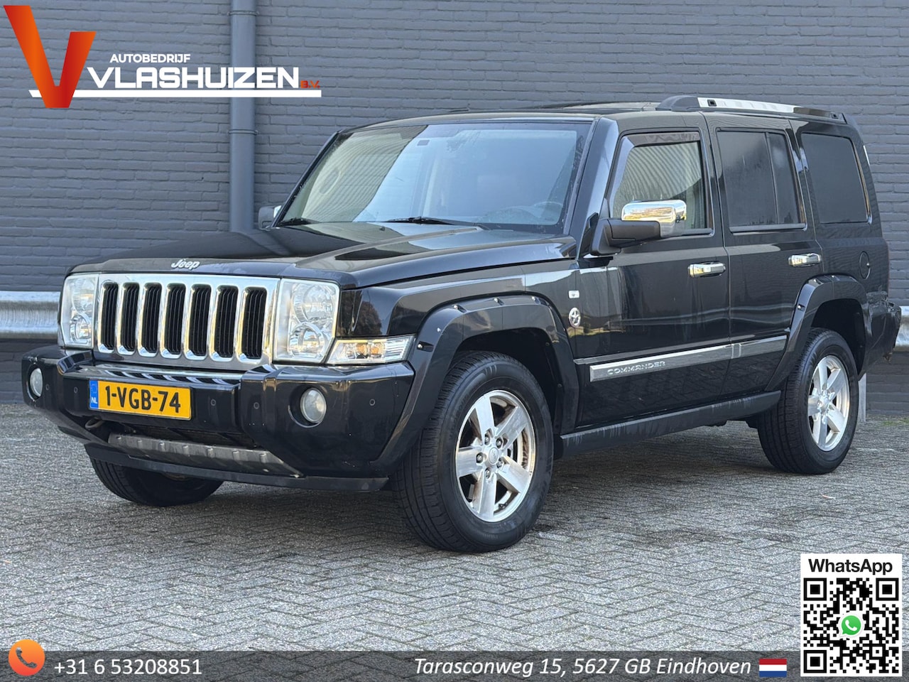 Jeep Commander - 3.0 CRD Sport | € 3.950,- NETTO! | Leder | Pano | Climate | Cruise | Stoelverwarming | APK - AutoWereld.nl
