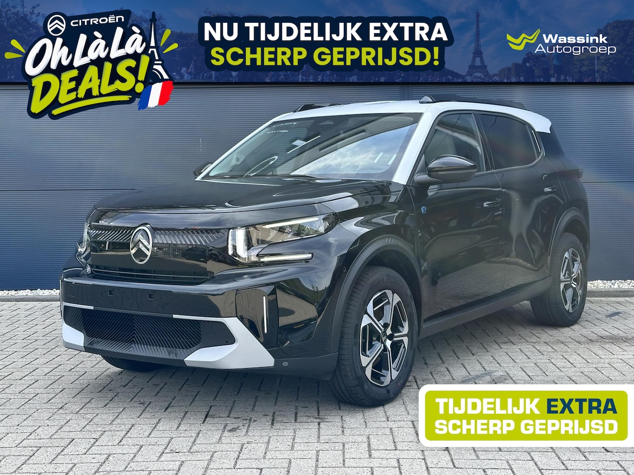Citroën Ë-C3 Aircross - EV 54kWh 113pk MAX EXTENDED RANGE | Cruise Control | Climate Control | Apple CarPlay/ Andr - AutoWereld.nl