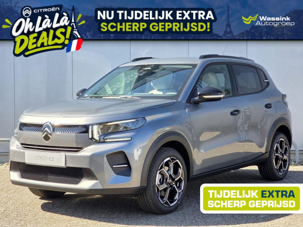 Citroën C3 - 1.2 Hybrid 110pk Aut Max | Navigatie | Climate Control | Camera | Carplay/Android auto | P - AutoWereld.nl