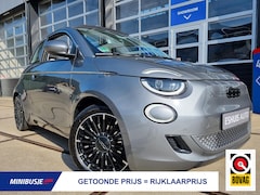 Fiat 500e - Cabrio La Prima by Bocelli 42 kWh JBL / 17 INCH / CAMERA / NAVI / 9.558 KM