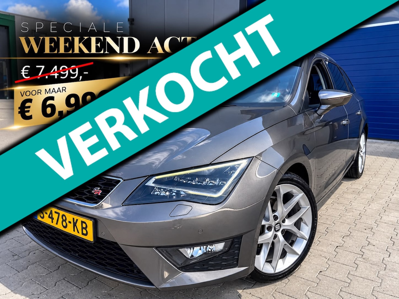 SEAT Leon ST - 1.4 TSI FR |full optie|DCC|Carplay|nieuwstaat| - AutoWereld.nl