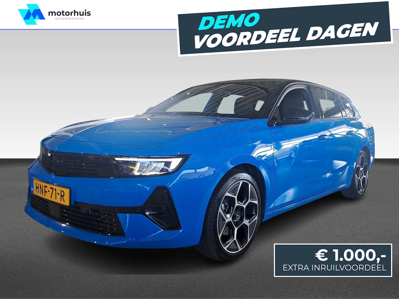 Opel Astra Sports Tourer - 1.2 Turbo Hybrid 136pk Start/Stop eDCT GS | Achteruitrijcamera | Adaptieve Cruise Control - AutoWereld.nl