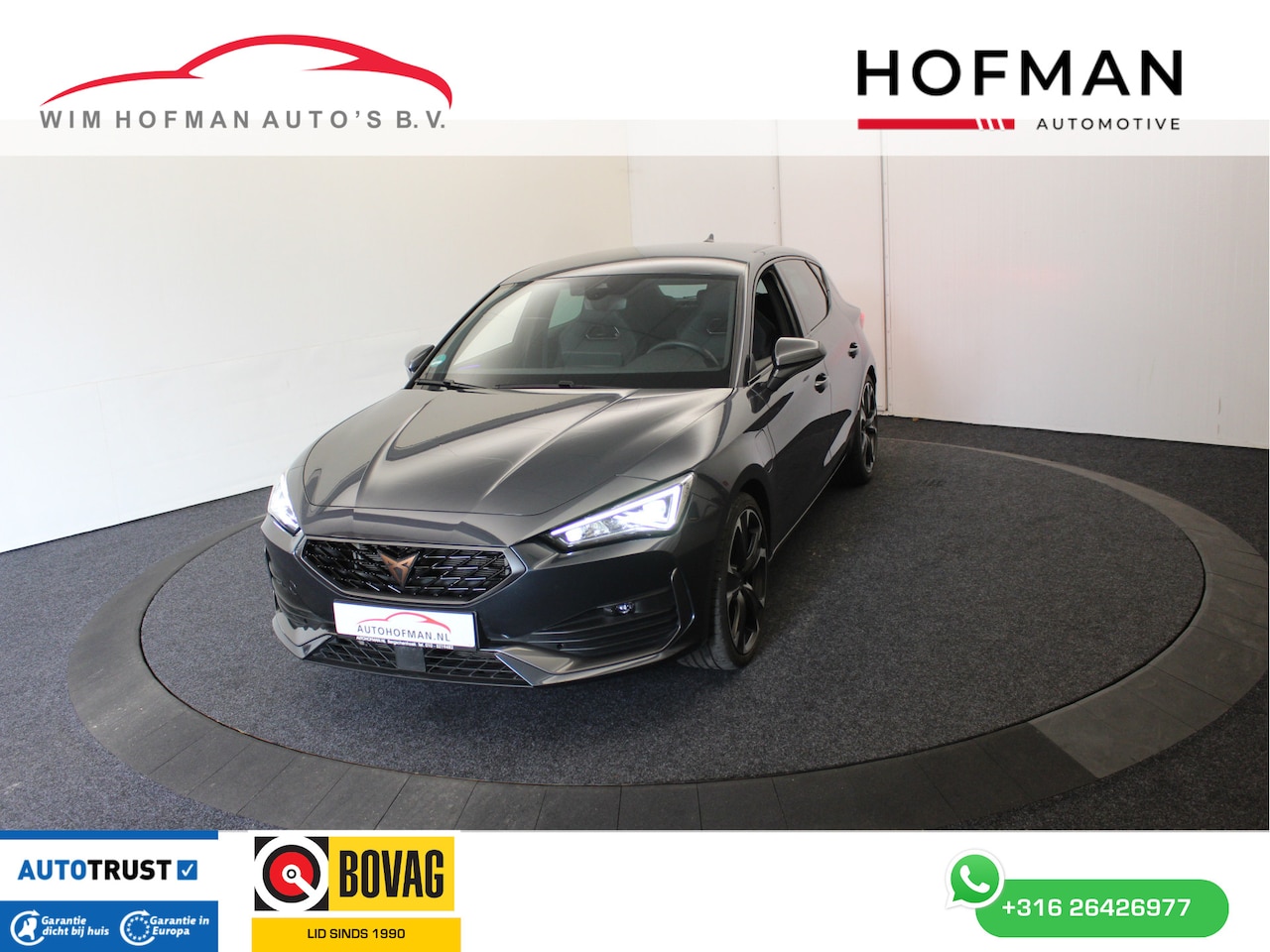 CUPRA Leon - 1.4 e-Hybrid VZ 245PK Businesss schaalstoellen Stoel+Stuurverwarming Dodeh - AutoWereld.nl