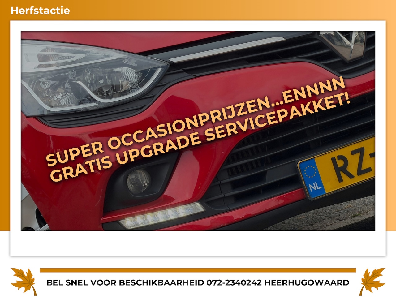 Renault Clio Estate - TCe Limited - Rouge Flamme - Nav/Cruise/Bluetooth - Topstaat - AutoWereld.nl
