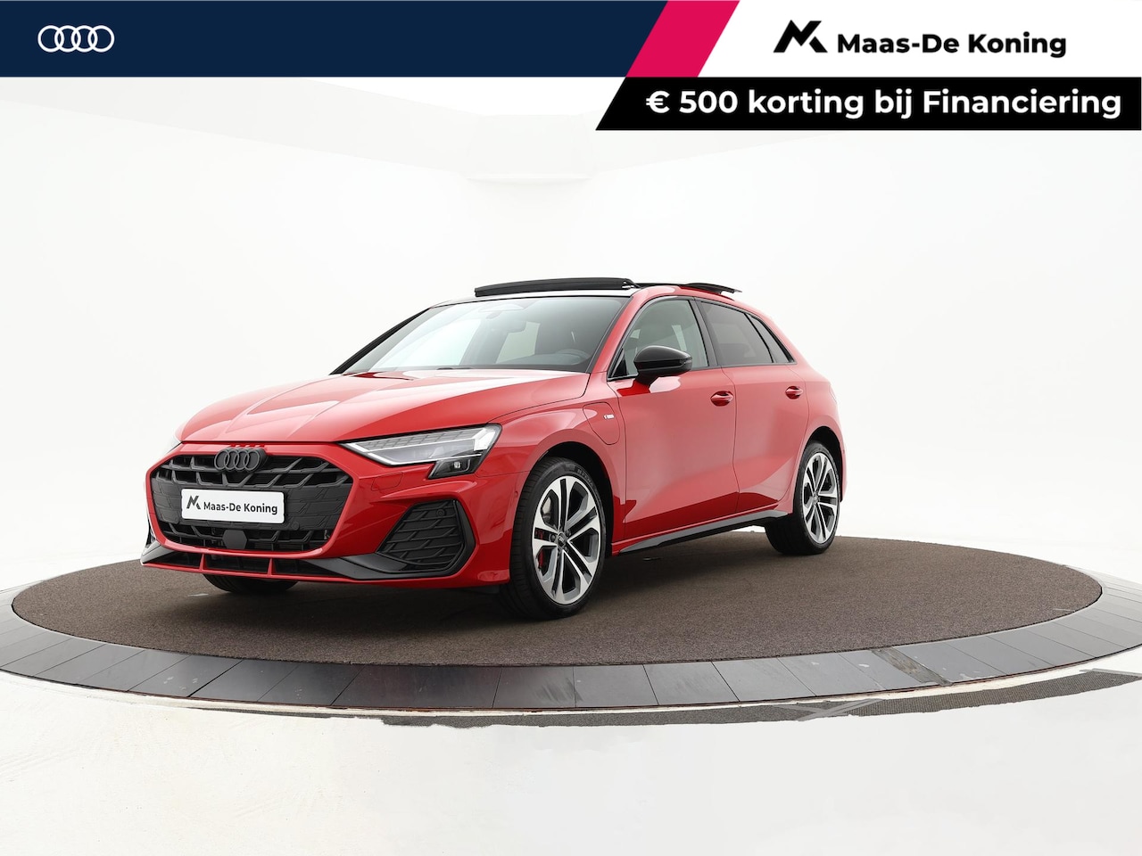 Audi A3 Sportback - 45 TFSIe 272pk S-tronic S edition Competition · Panoramadak · Camera · Keyless · Elek. Voo - AutoWereld.nl