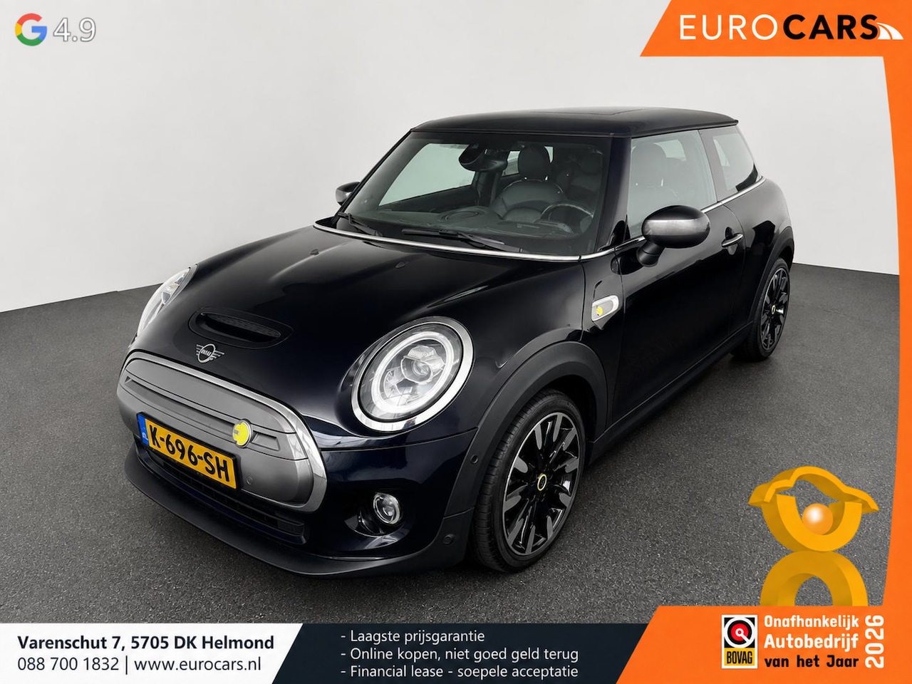 MINI Electric - Charged 33 kWh Panoramadak Harman Kardon Camera Leder Navigatie Professional Cruise Contro - AutoWereld.nl