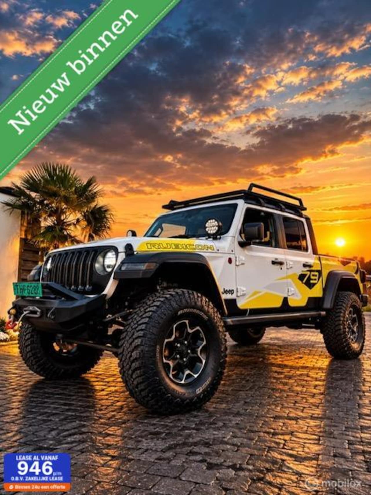 Jeep Gladiator - Rubicon 3.6 grijs kenteken LPG - AutoWereld.nl