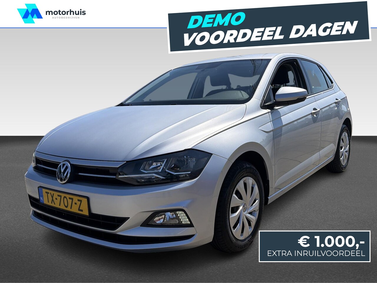 Volkswagen Polo - 1.0 TSI Comfortline Business | Airco | Bluetooth telefoonvoorbereiding | Boordcomputer - AutoWereld.nl