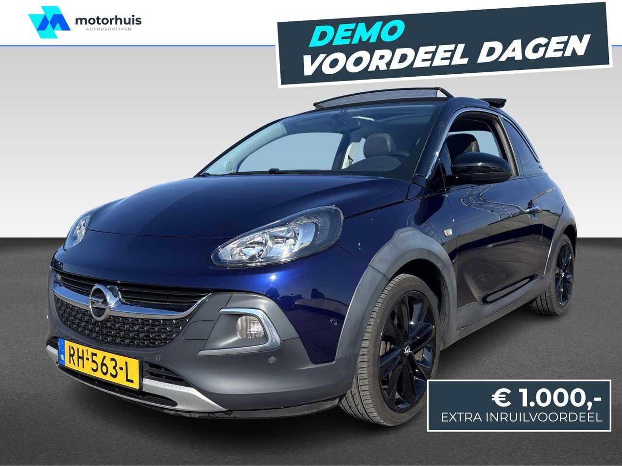 Opel ADAM - 1.0 Turbo Rocks Online Edition | Bluetooth telefoonvoorbereiding | DAB ontvanger | Elektri - AutoWereld.nl