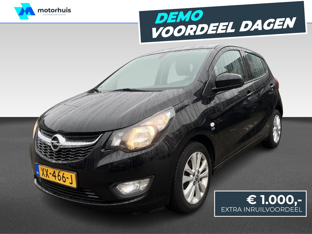 Opel Karl - 1.0 75PK 120 jaar EDITION PDC TEL CRUISE | Airco | Boordcomputer | City Mode Driving Butto - AutoWereld.nl