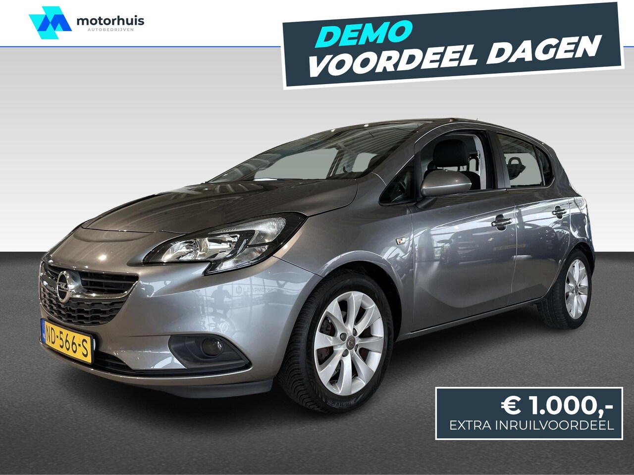 Opel Corsa - 1.4 90pk 5d Edition / Bluetooth / CD speler / Airco - AutoWereld.nl