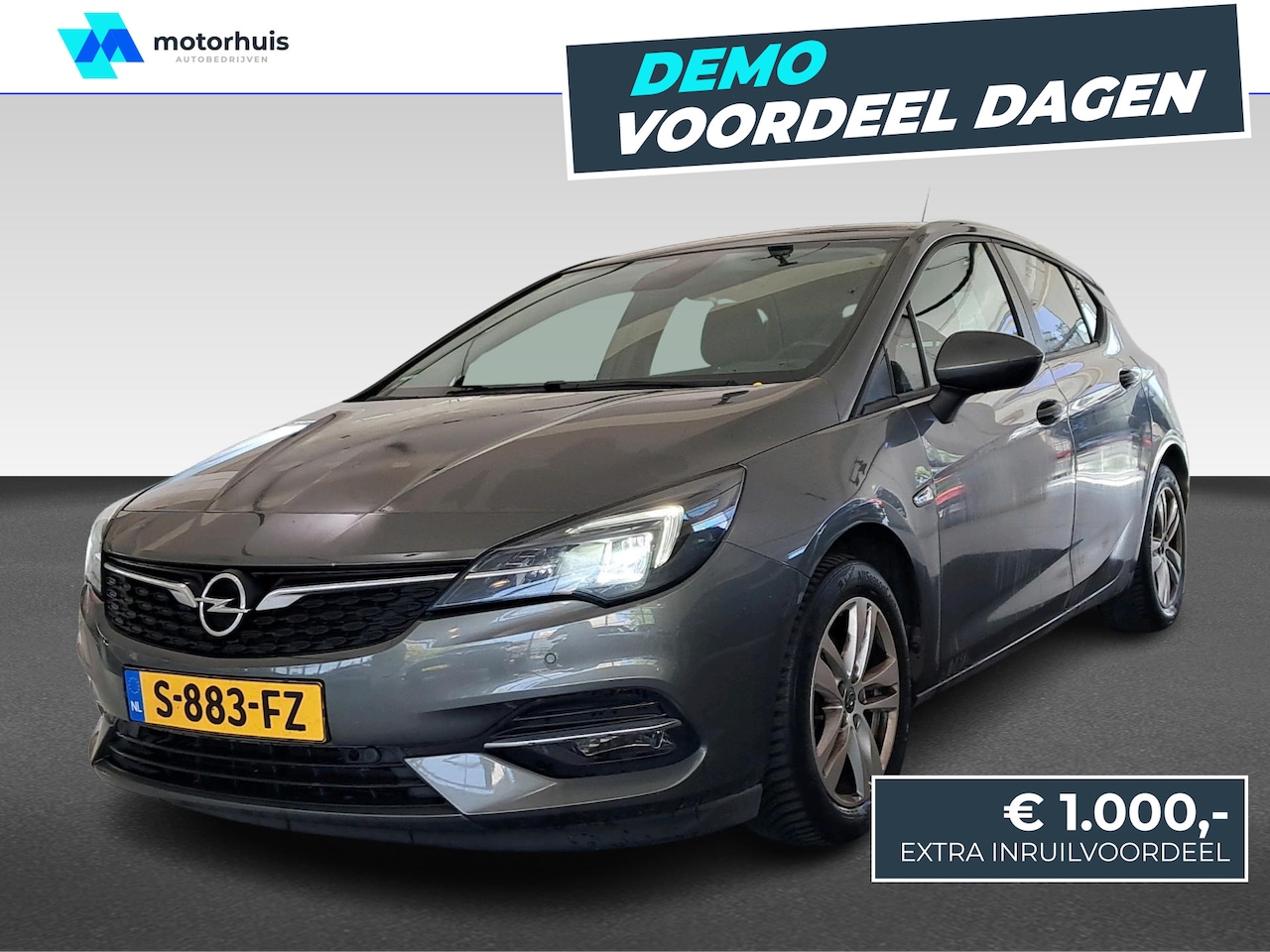Opel Astra - 1.4 Turbo 145pk Start/Stop Aut Elegance | Camera | Parkeersensoren V+A | Full Map Navi | A - AutoWereld.nl
