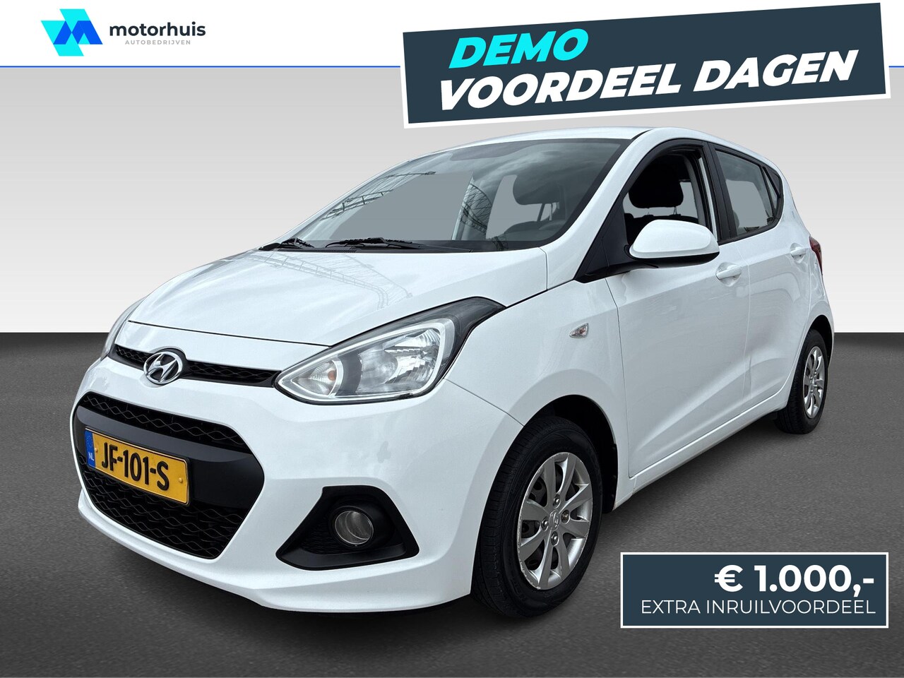 Hyundai i10 - 1.0i i-Motion Comfort | Airco (automatisch) | Start/stop systeem | Stuur verstelbaar - AutoWereld.nl