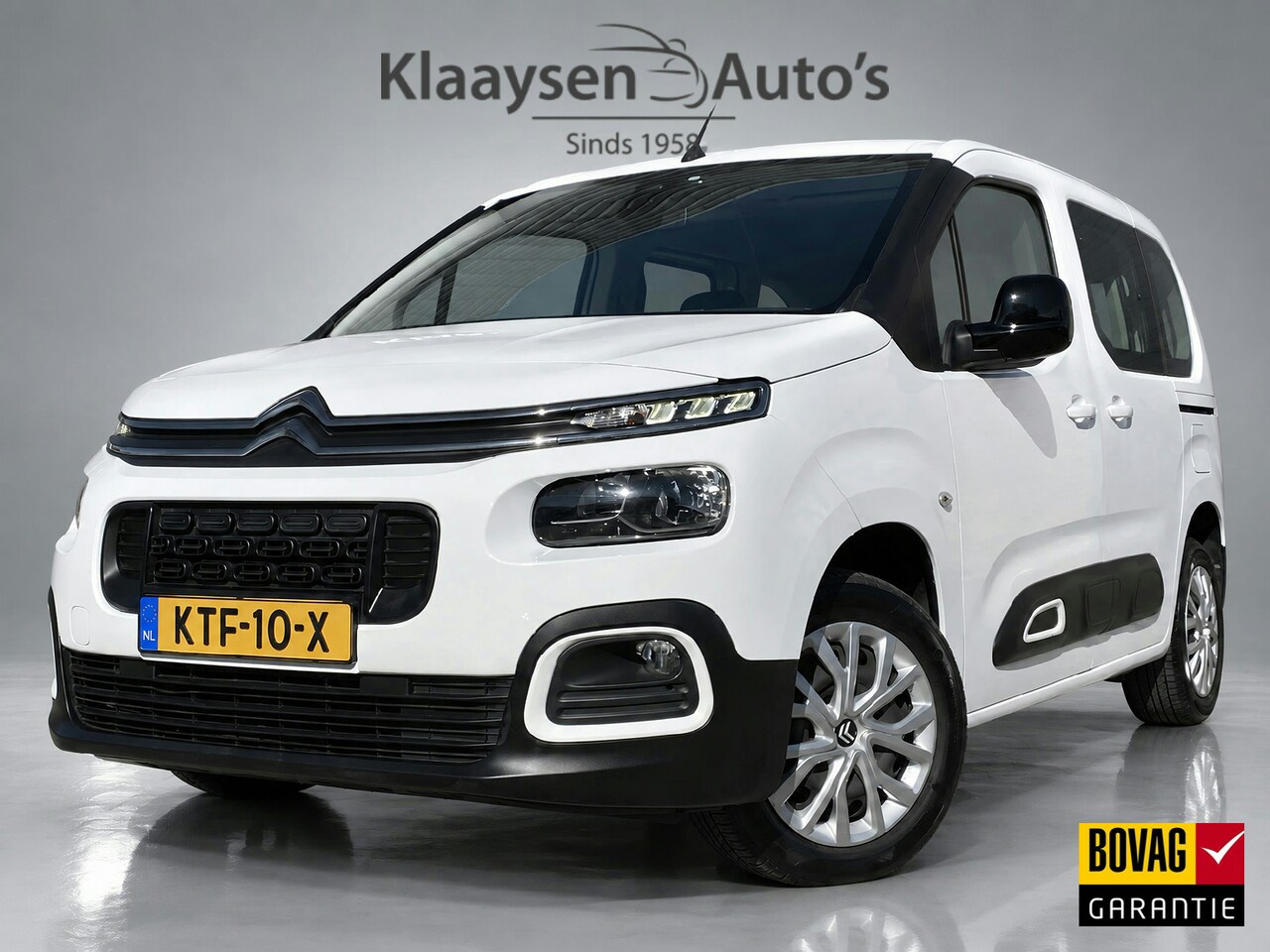 Citroën Berlingo - 1.2 PureTech Feel | dealer onderh. | navigatie | cruise control | airco | parkeersensoren - AutoWereld.nl