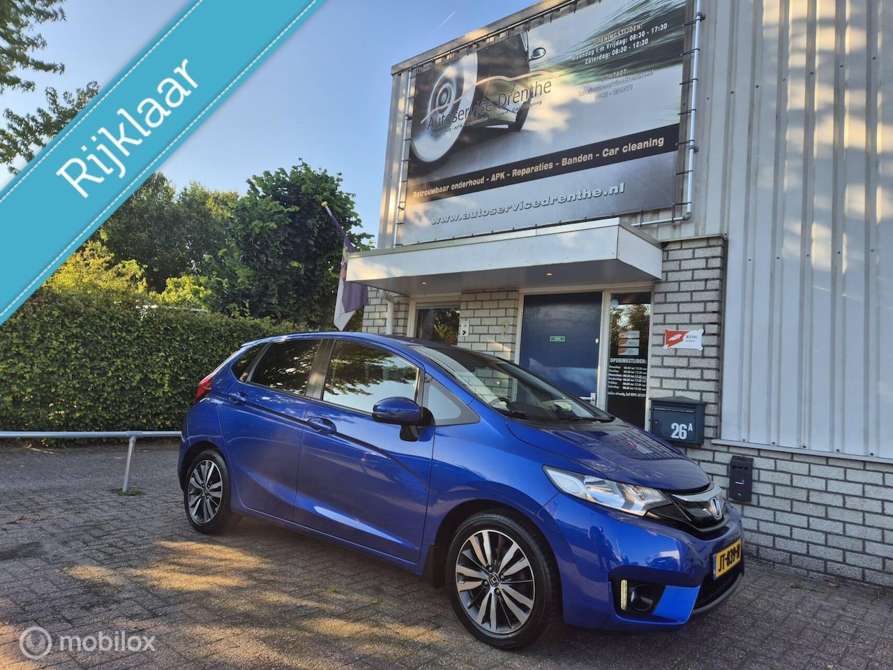 Honda Jazz - 1.3 i-VTEC Automaat/Camera/Keyless/Navi/PDC - AutoWereld.nl