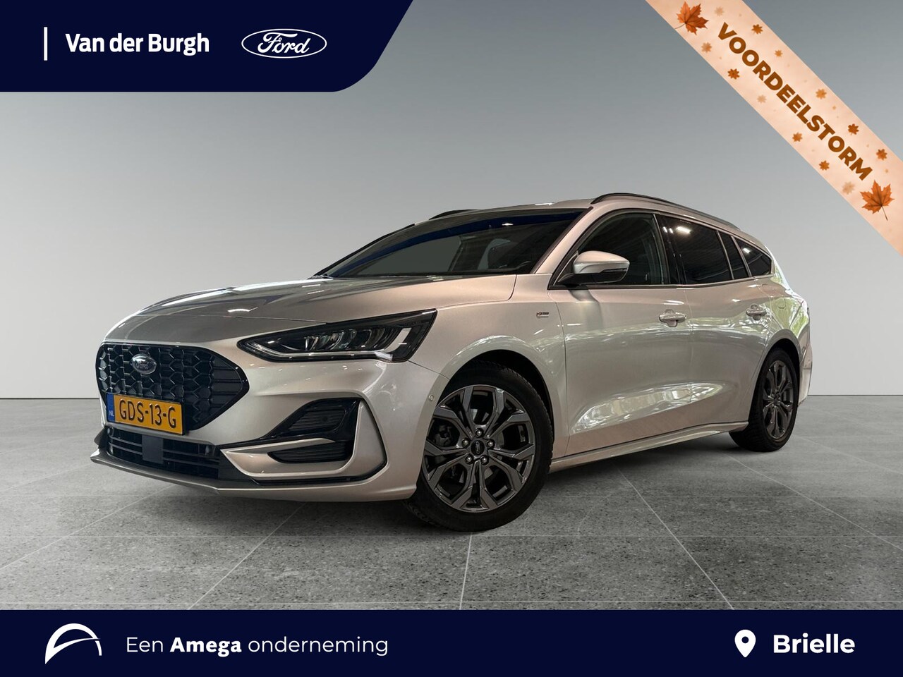 Ford Focus Wagon - 1.0 EcoBoost Hybrid ST Line Handgeschakeld | WinterPack | Achteruitrijcamera | Apple Carpl - AutoWereld.nl