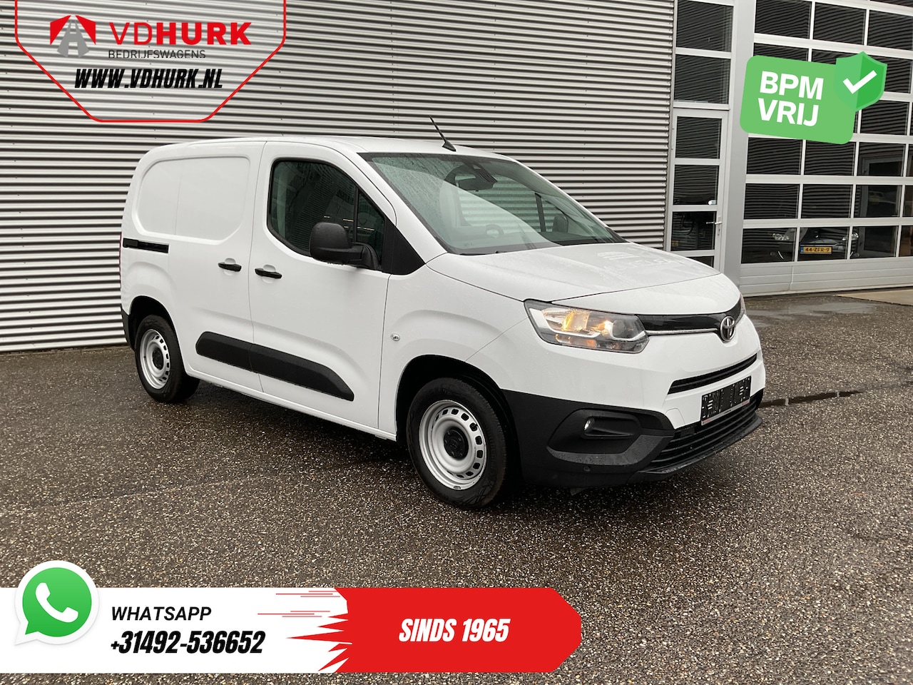 Toyota ProAce City - 1.2 BENZINE Airco/ Cruise/ PDC/ Bluetooth - AutoWereld.nl