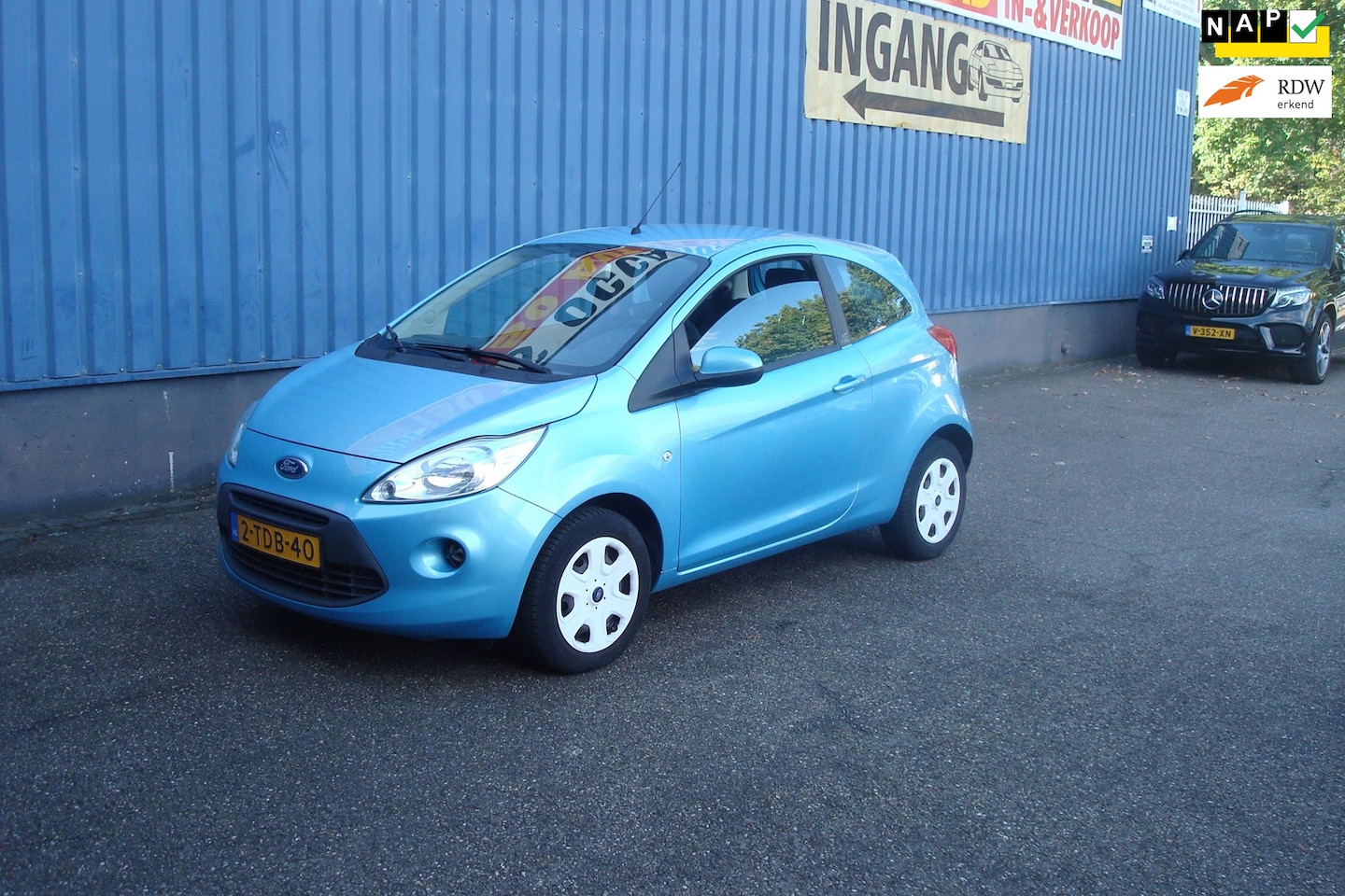 Ford Ka - 1.2 Style start/stop 1.2 Style start/stop, 1e eigenaar, nieuwe banden, airco - AutoWereld.nl