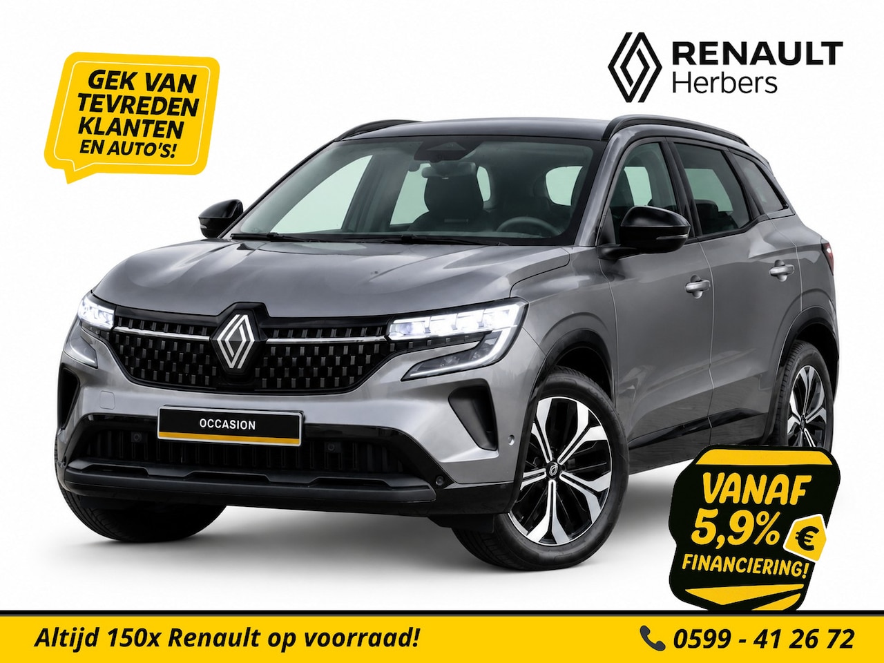 Renault Austral - 1.3 mild hybrid 160 X-Tronic Evolution AUTOMAAT / ADAPTIEVE CRUISE / NAVI / 1800 TREKGEWIC - AutoWereld.nl
