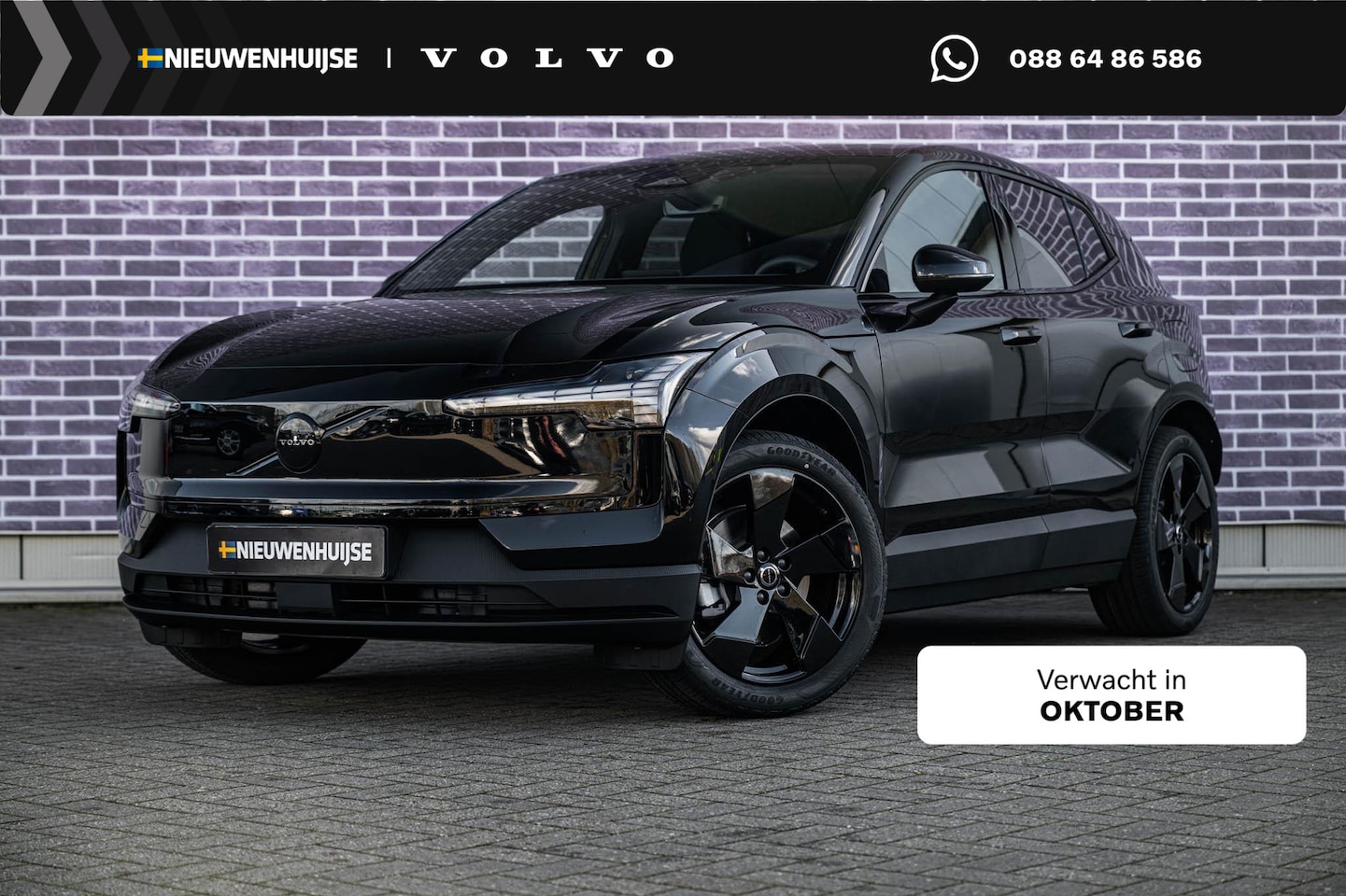 Volvo EX30 - P5 Long Range Ultra Black Edition Europa 69 kWh | Stoel en Stuurverwarming | 360° Camera | - AutoWereld.nl