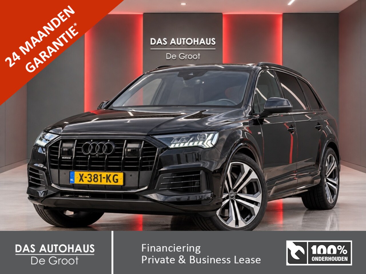 Audi Q7 - 55 TFSI e Quattro S line 380pk | ACC | Luchtvering | SOH89% - AutoWereld.nl