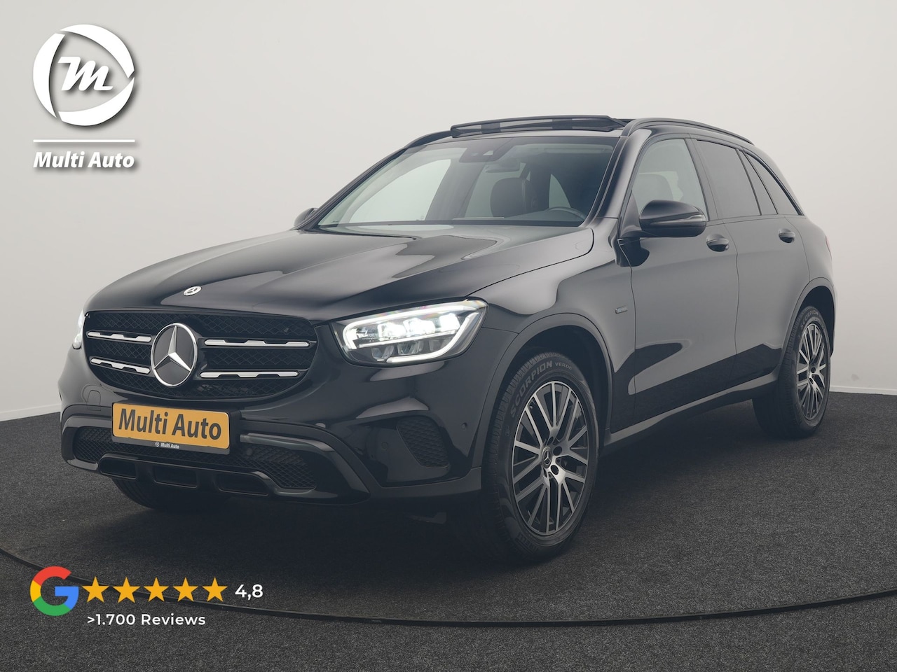 Mercedes-Benz GLC-klasse - 300e 4MATIC Premium PHEV 320pk Dealer O.H. | Panodak | Camera | Sfeerverlichting | Sportst - AutoWereld.nl