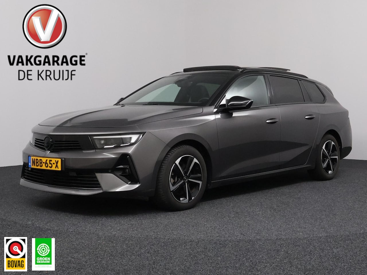 Opel Astra Sports Tourer - 1.2 Turbo Hybrid GS | Luxe! | Panoramadak | 360° Camera | Adaptief Cruise Control! - AutoWereld.nl