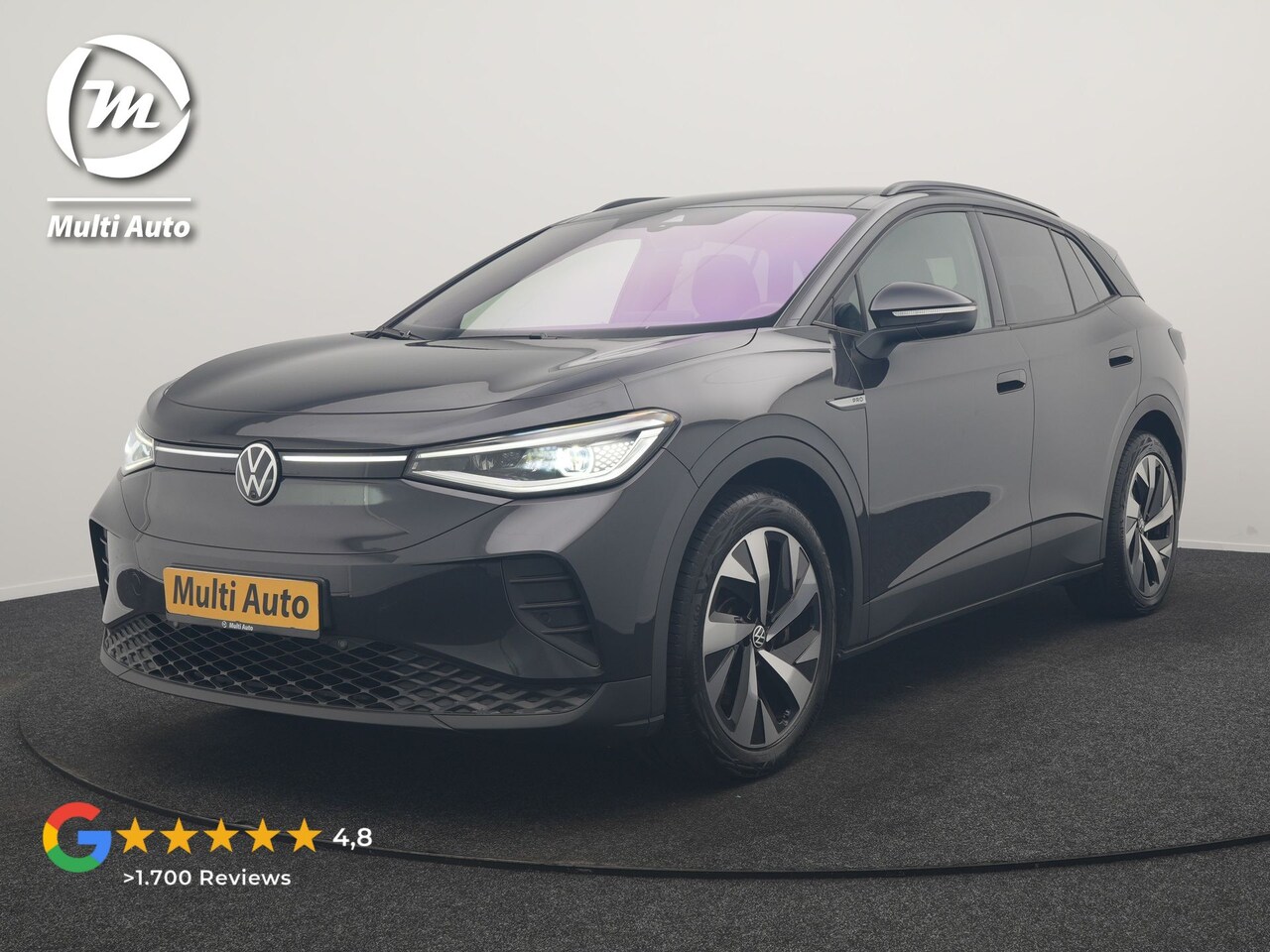 Volkswagen ID.4 - Tech 77 kWh 204pk Dealer O.H. | Panodak | Adaptive Cruise | Head Up | 360 Camera | Warmtep - AutoWereld.nl